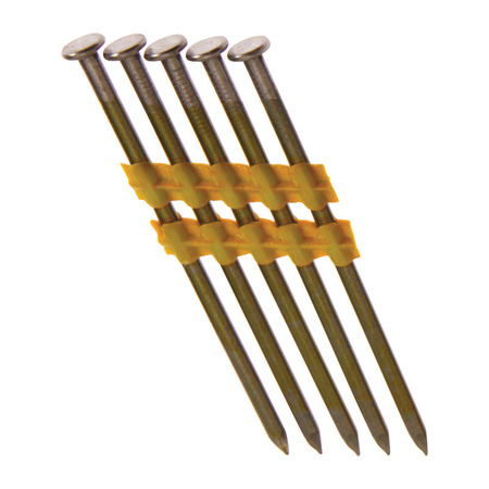 Grip-Rite Collated Framing Nail, 3 in L, 11 ga, Bright, Round Head, 21 Degrees GR3011M